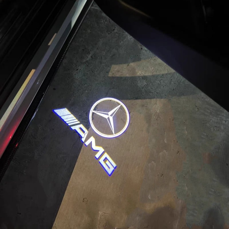 2x Leds de portes Logo "Mercedes AMG"