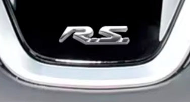 Emblème Volant Renaut R.S Chrome