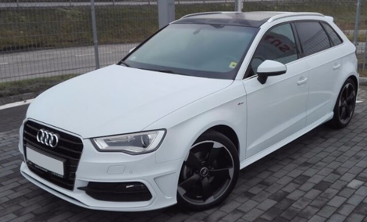 Bas de caisse Audi A3 8V Sportback Look S-Line