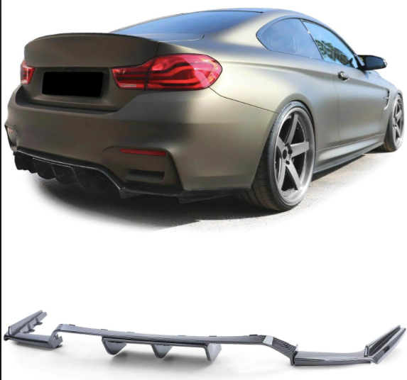 Diffuseur Arrière Carbone BMW M3 F80 M4 F82 F83 (+14)