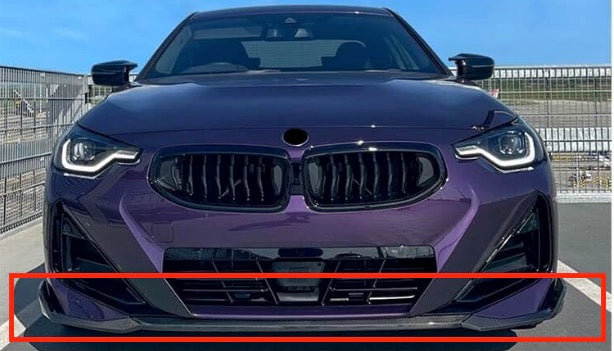 Rajout De Pare Choc Avant BMW Série 2 G42 Avec Pack M 2021+