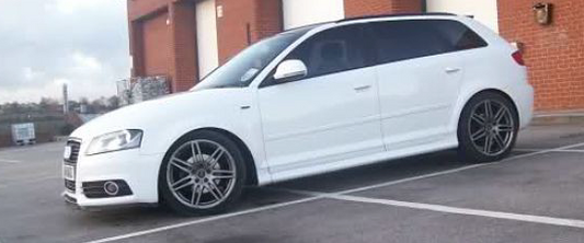 2x Bas De Caisse Audi A3 8P Sportback de 2004 à 2012