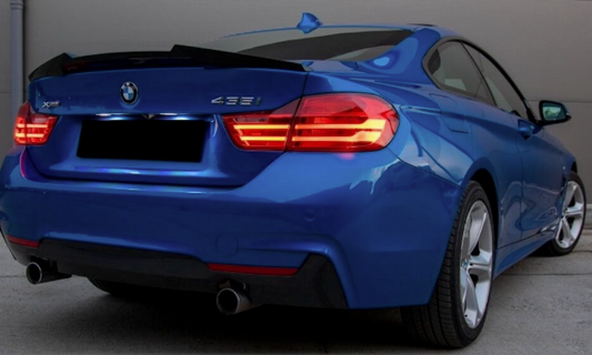 Becquet Noir brillant BMW F32 Serie 4 Look M4 CSL à partir de 2013