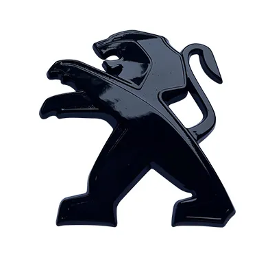 Logo de capot Peugeot Noir