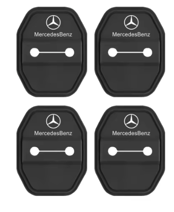 4x Couvercles de serrure de porte Mercedes "AMG"