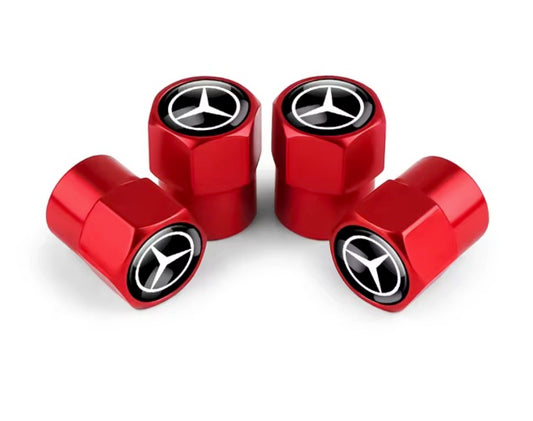 4x Bouchons de Valve Mercedes