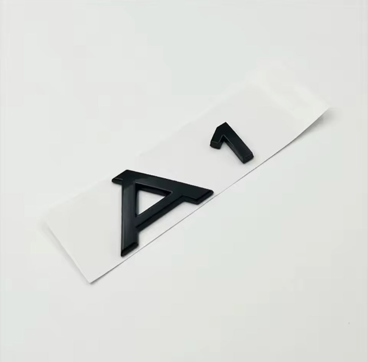Logo Audi A1 Noir