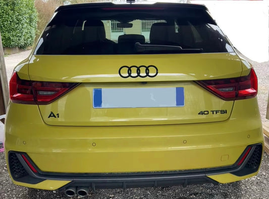 Logo Audi A1 Noir