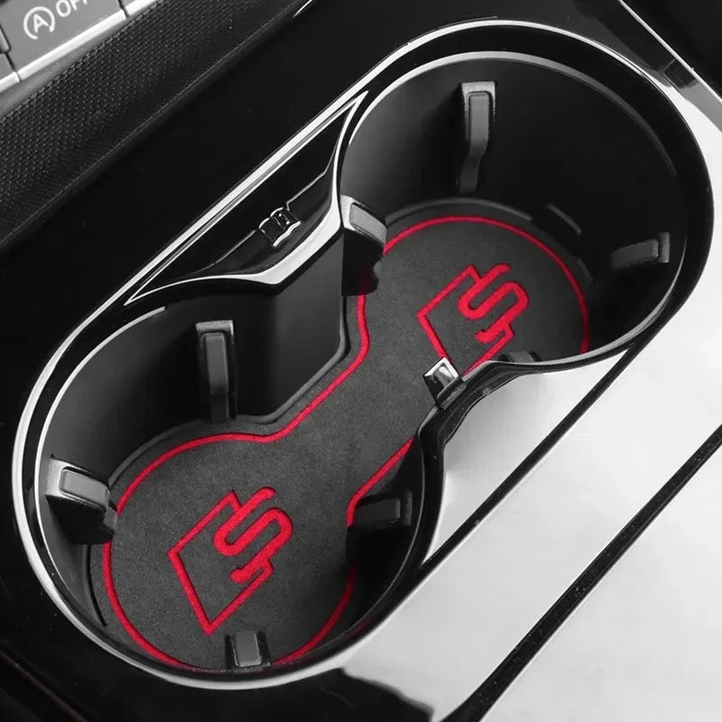 Sous verre Audi S-Line en daim A4, A5 (17-22)