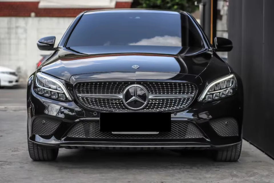 Etoile Mercedes de calandre Classe A, C, CLA, E, CLS, GLA, GLB (18-23)