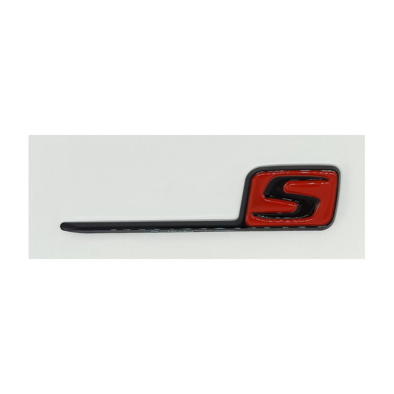 Logo Mercedes S AMG Rouge