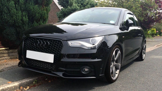Calandre Audi A1 Look RS1 Noir brillant (10-14)