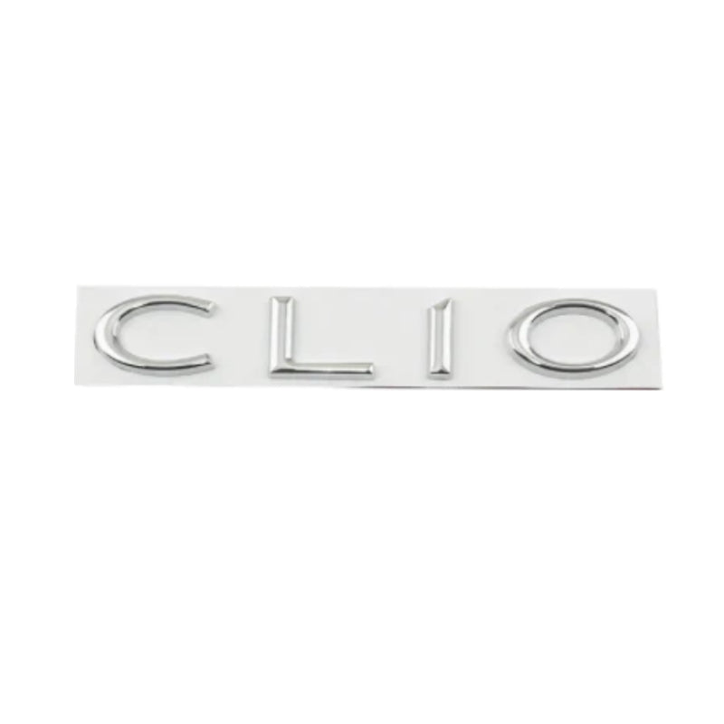 Logo de coffre Renault Clio chrome