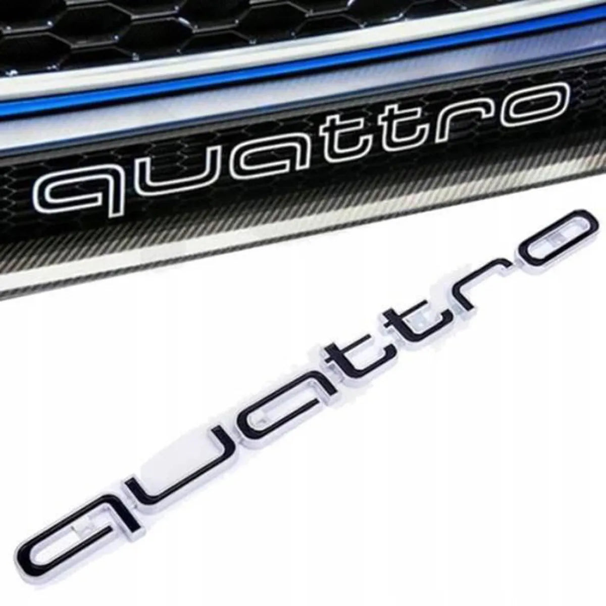 Logo de calandre Audi Quattro