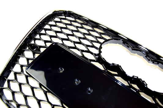 Calandre Noir & Chrome Audi A5 B9 (12-16) Look RS5
