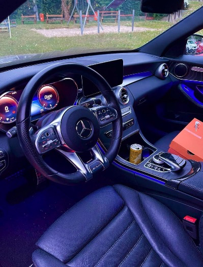 Insert AMG pour volant Mercedes (2019+)