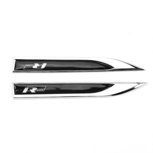 2x Logos Ailes Volkswagen R-Line