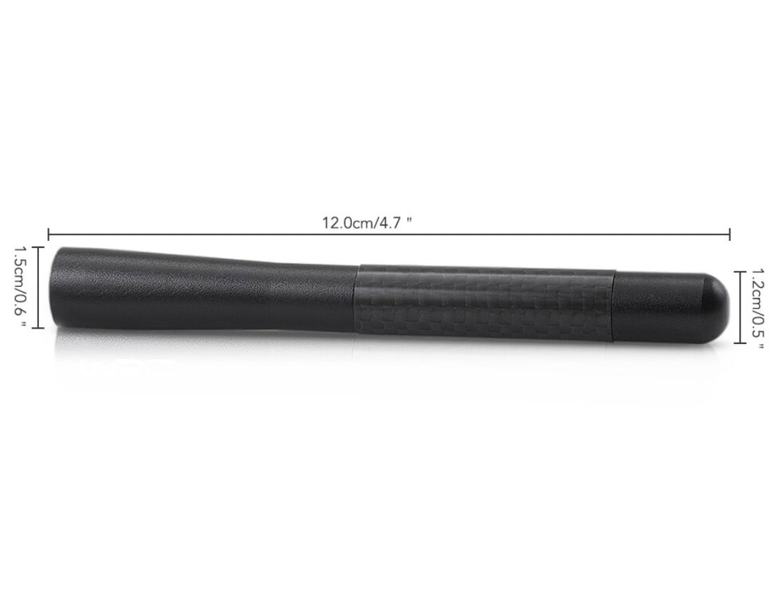 Antenne courte Carbone toutes marques