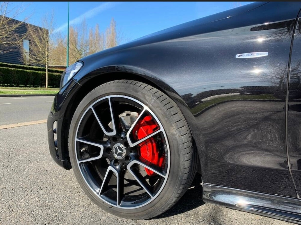 2x Logos Ailes Mercedes AMG Edition Alu