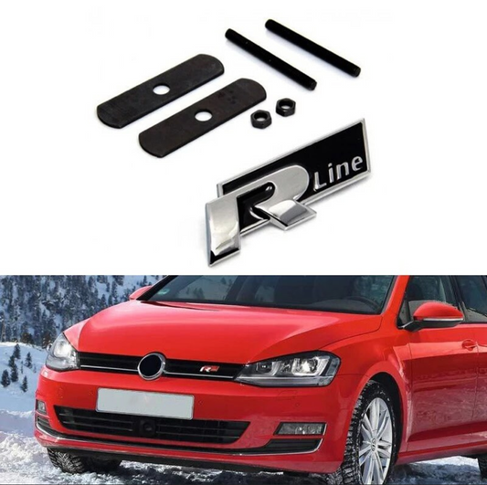 Logo de calandre Volkswagen R-Line