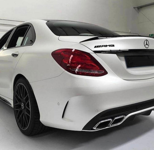 Logo AMG coffre Chrome Ou noir brillant