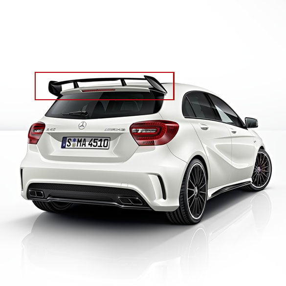 Becquet noir brillant Mercedes Classe A W176 (12-18) Look A45 AMG