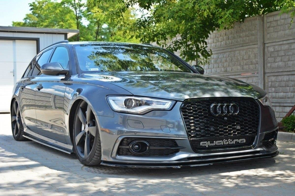 2x Logos Audi noir brillant Audi A6 C7 (2011-2018)