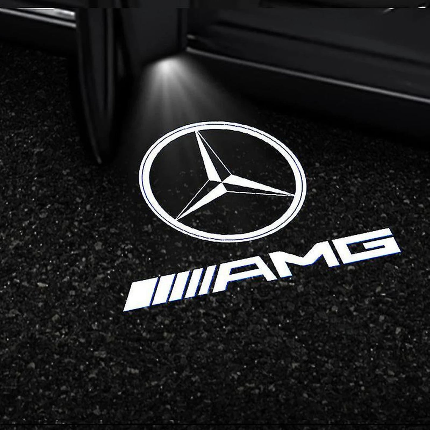 2x LEDs de portes Mercedes CLA, CLS et Classe E Coupé (09-17)
