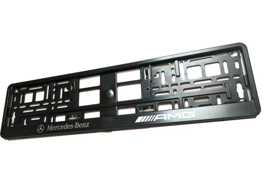 2x Supports de plaque Mercedes AMG