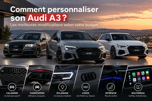 Comment personnaliser son Audi A3 ? Idées & conseils