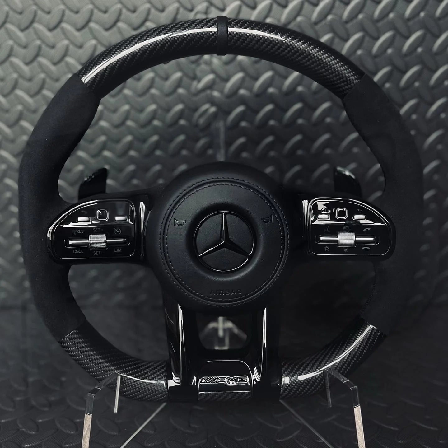 Insert AMG pour volant Mercedes (2019+)