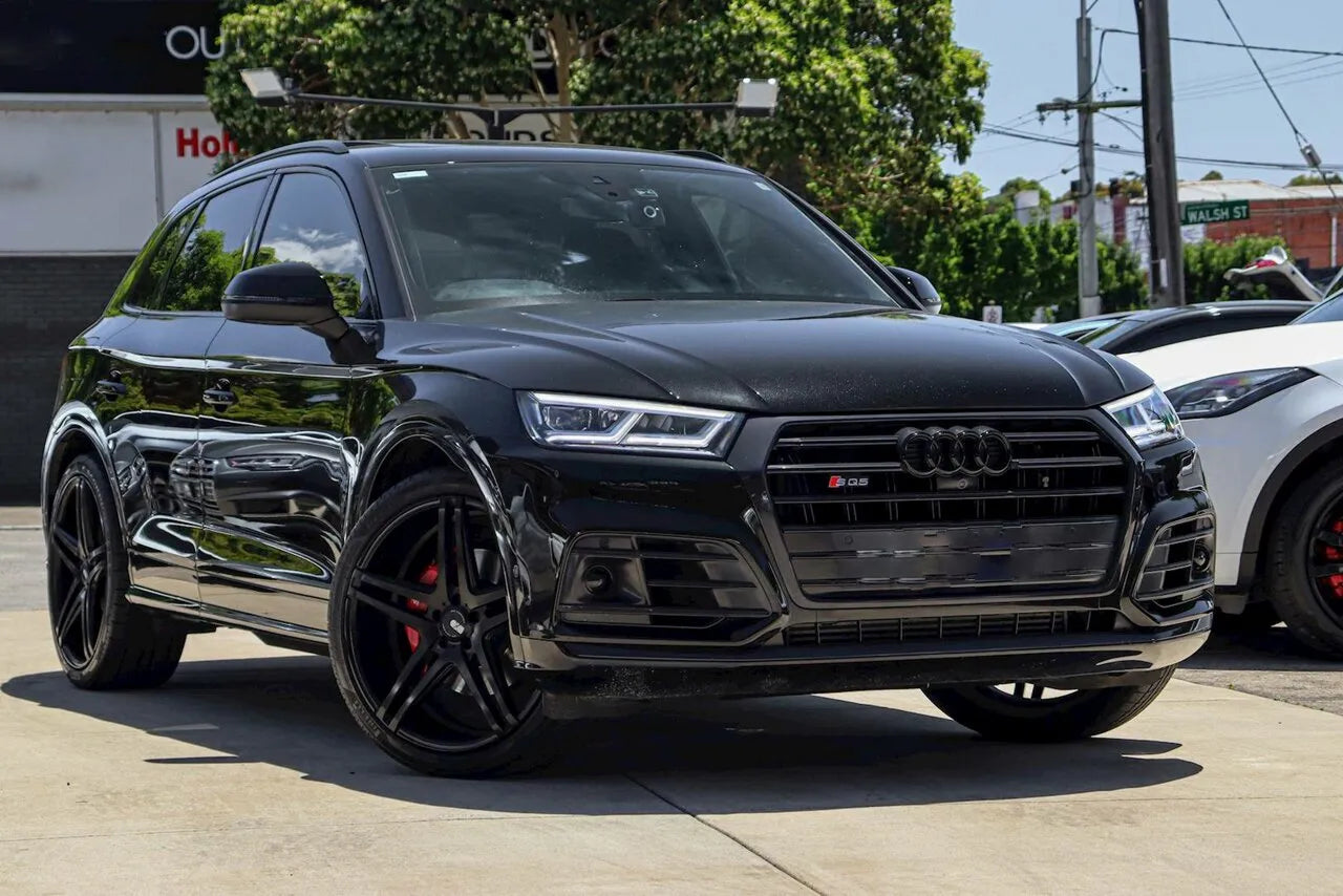 Logo Audi noir brillant toutes dimensions