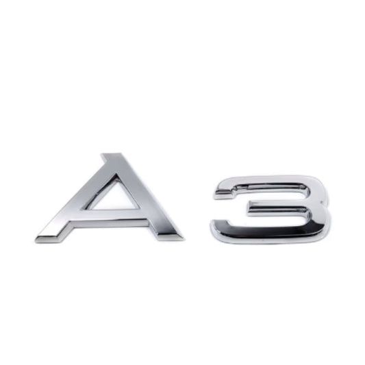 Logo Audi A3 Chrome