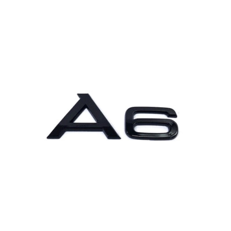 Logo Audi A6 Noir