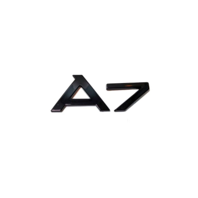 Logo Audi A7 Noir