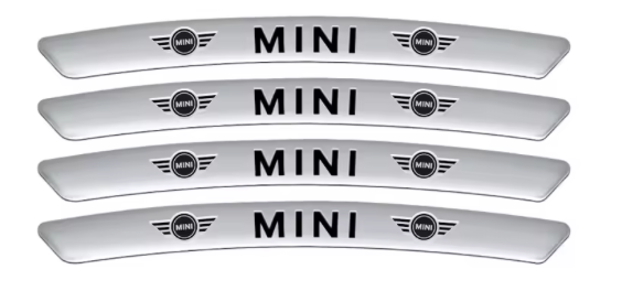 4x Stickers Jantes Mini Cooper