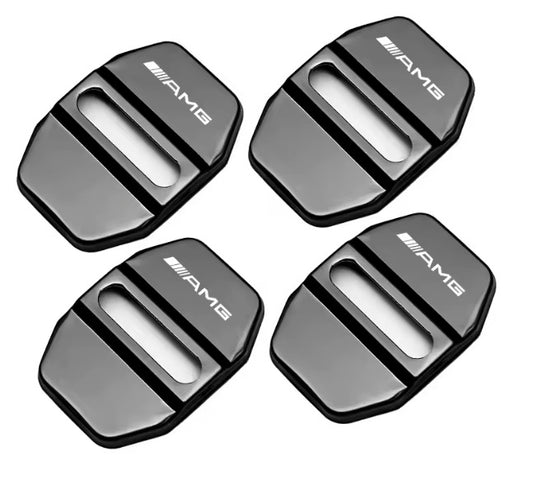 4x Couvercles de serrure de porte AMG