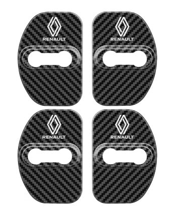 4x Couvercles de serrure de porte Renault