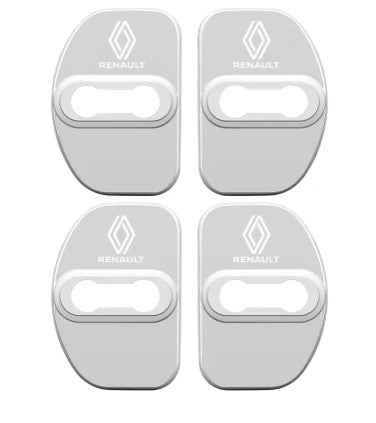 4x Couvercles de serrure de porte Renault