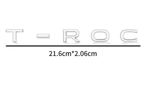 Logo de coffre Volkswagen T-ROC
