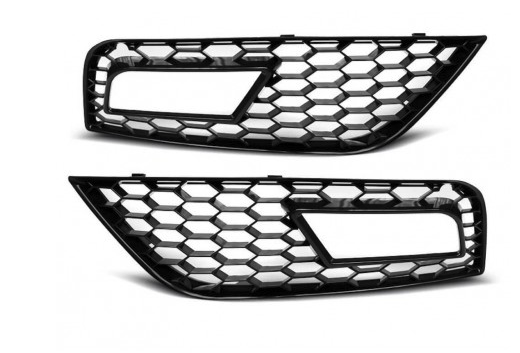 2x Grilles anti brouillard Audi A4 B8 (12-15)