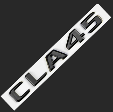 Logo de coffre Mercedes CLA 45 Noir