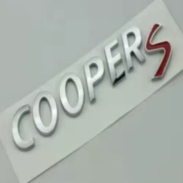 Logo de coffre Mini Cooper S