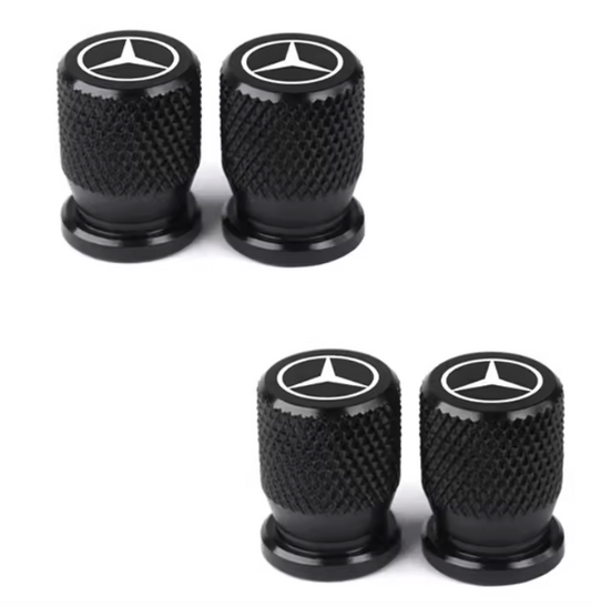 4x Bouchons de Valve Mercedes