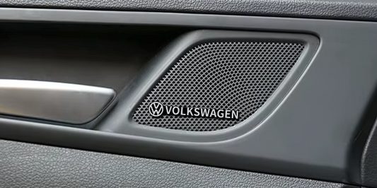 4x Autocollant Haut parleur Volkswagen