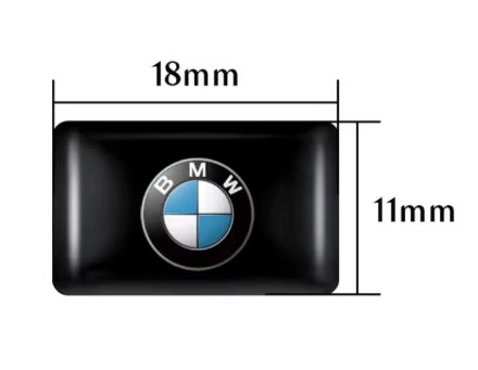 4x Mini Logo BMW