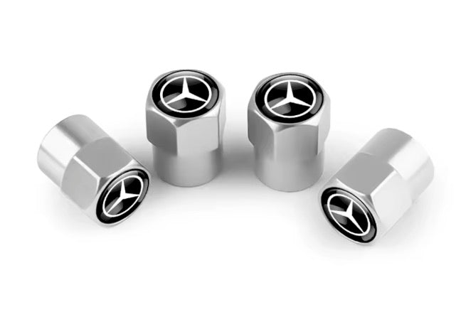 4x Bouchons de Valve Mercedes