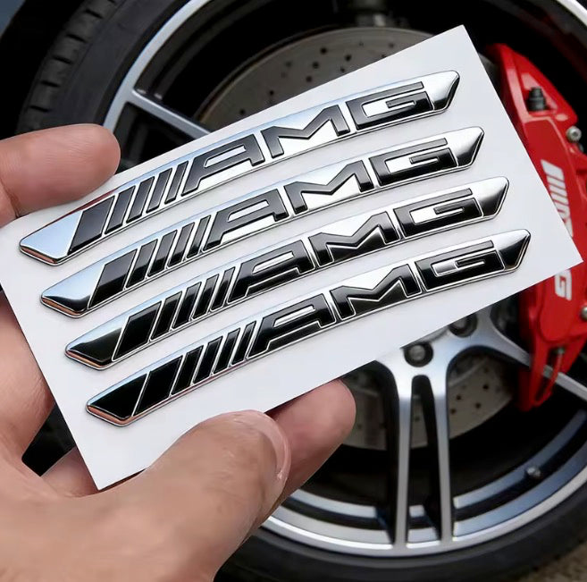 4x Stickers Jantes Mercedes AMG