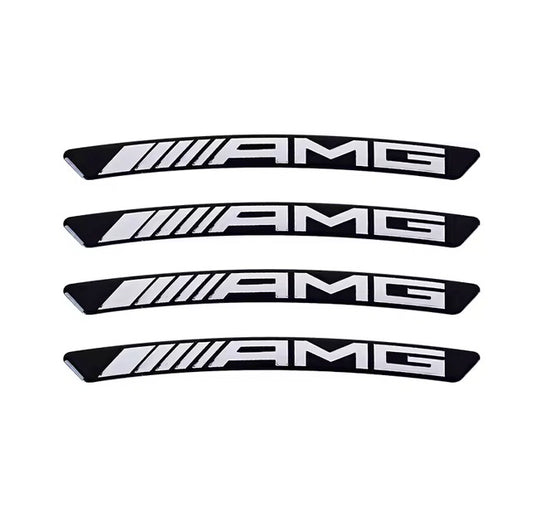 4x Stickers Jantes Mercedes AMG