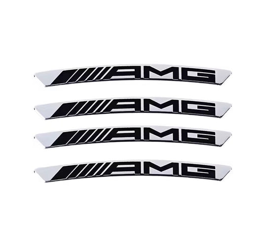 4x Stickers Jantes Mercedes AMG